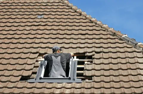 Pose de velux - Proville